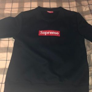 Supreme box logo sweater